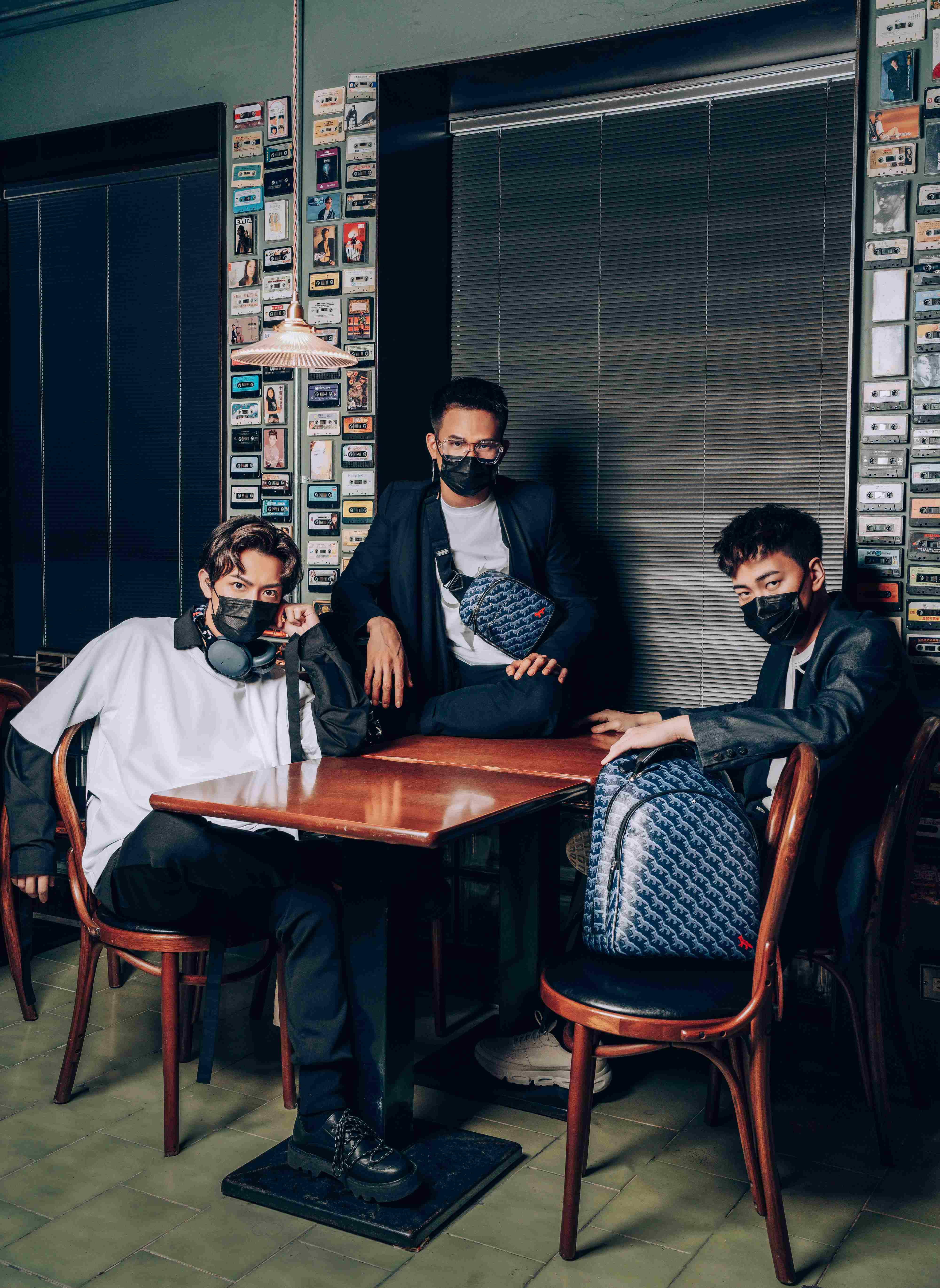 Montblanc x Maison Kitsuné｜鬼鬼、茄子蛋和李玉璽的帥氣演繹