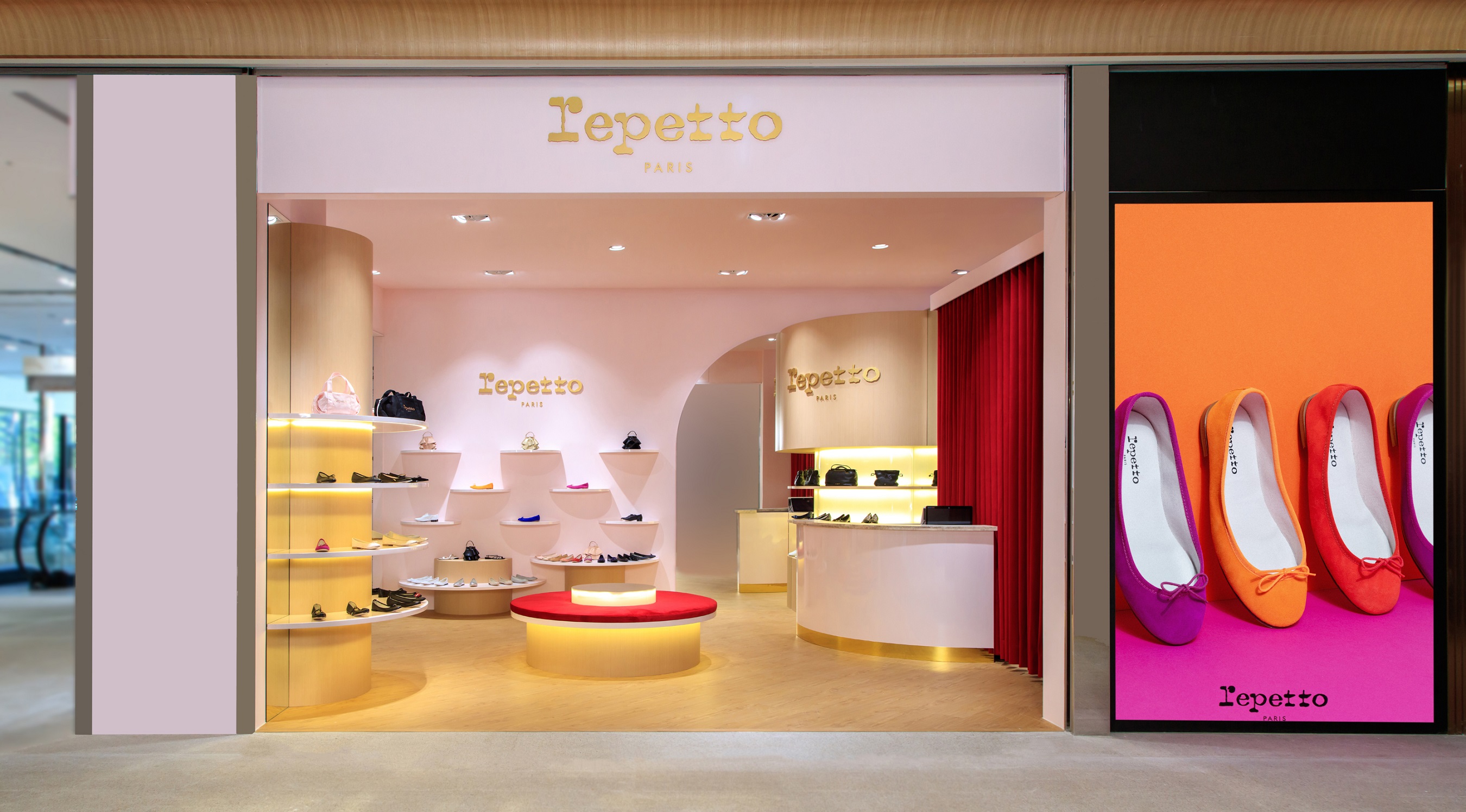 Repetto亞洲形象概念店輕盈登台 「現代法式優雅」體現新世代女性自信舒適象徵