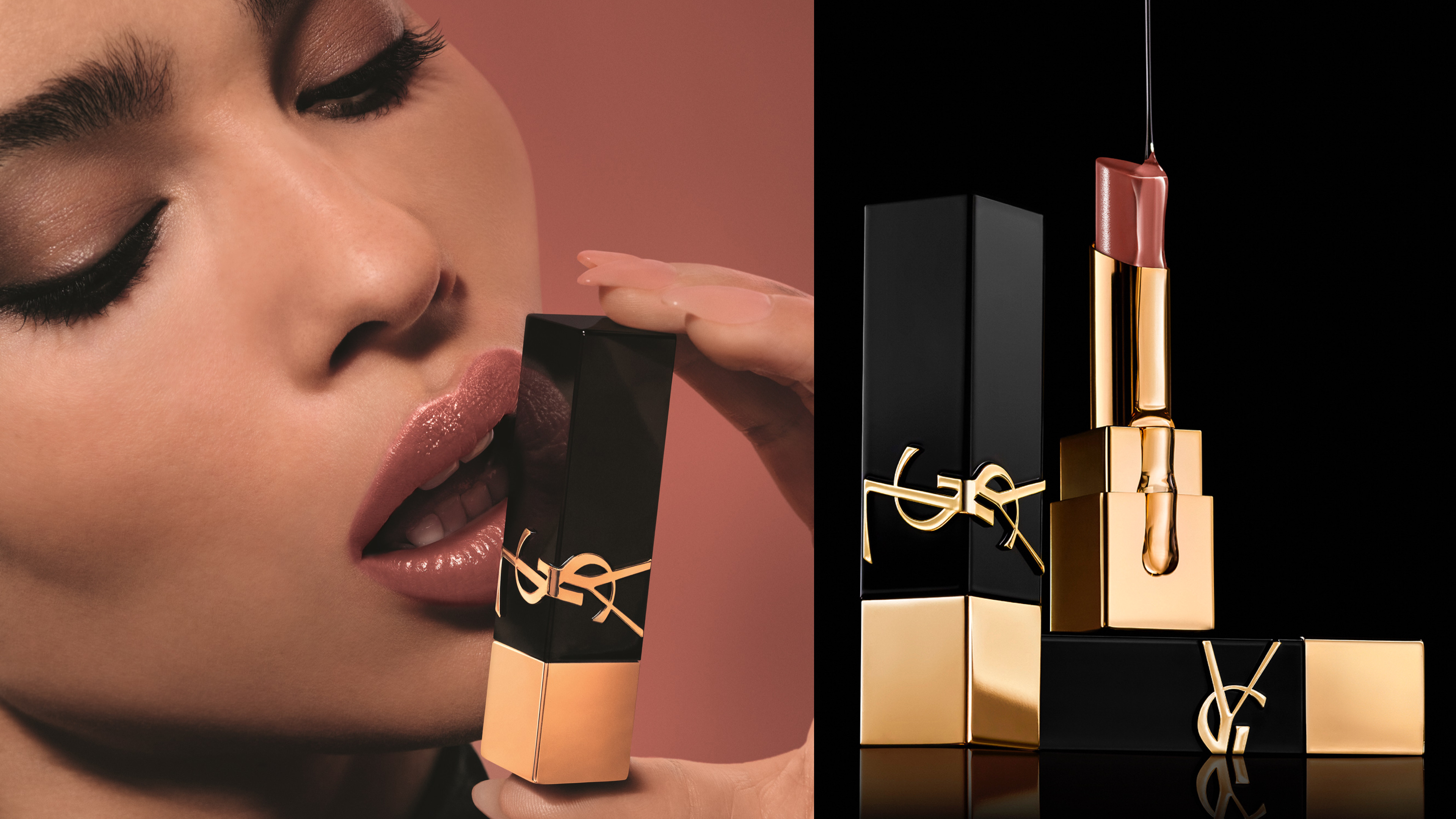 YSL 奢華緞面釉惑唇膏赤裸宣言系列，讓裸色成為性感不羈的全新代名詞！