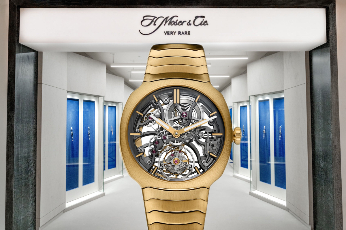 生活品味 | H. MOSER & CIE. 矽谷專賣店啟幕，攜手Stephen Silver呈獻黃金疾速者陀飛輪！