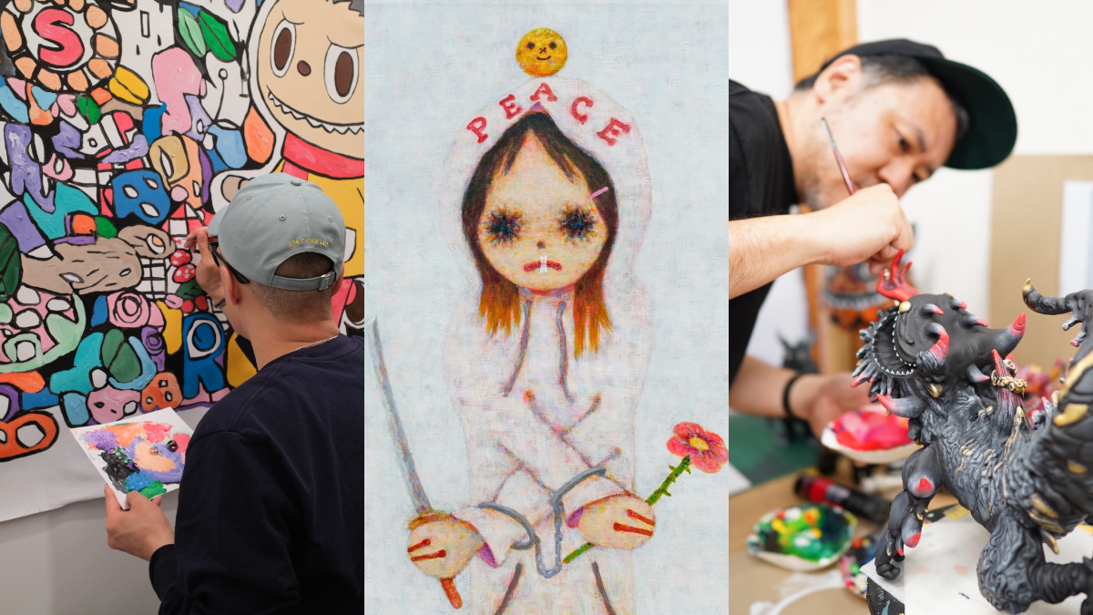 當代藝術的多元語彙｜筆觸與形象間的靈感交織